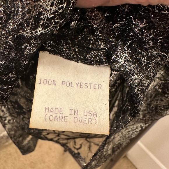 NWT Mark Eisen Sheer Lace Blouse - Picture 5 of 5